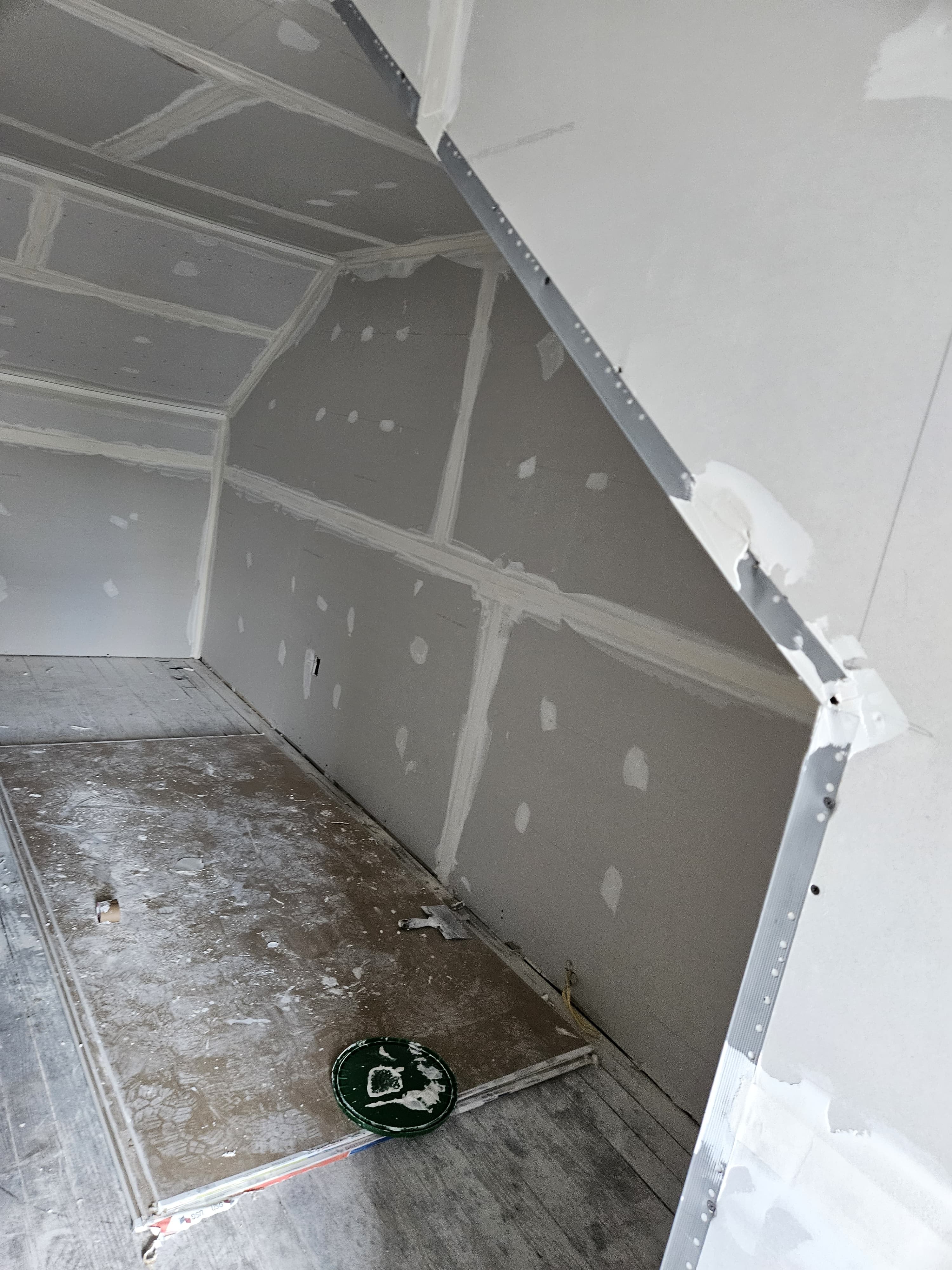 Angled wall and corner bead